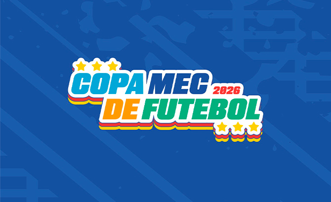 Inscrições prorrogadas para Copa MEC de Futebol 