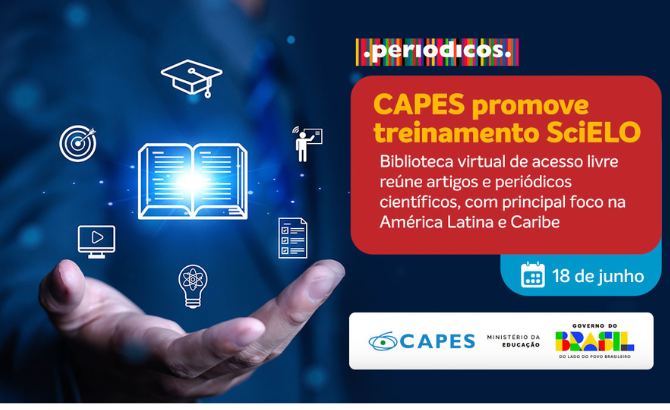 CAPES promove treinamento sobre SciELO no dia 18 de junho