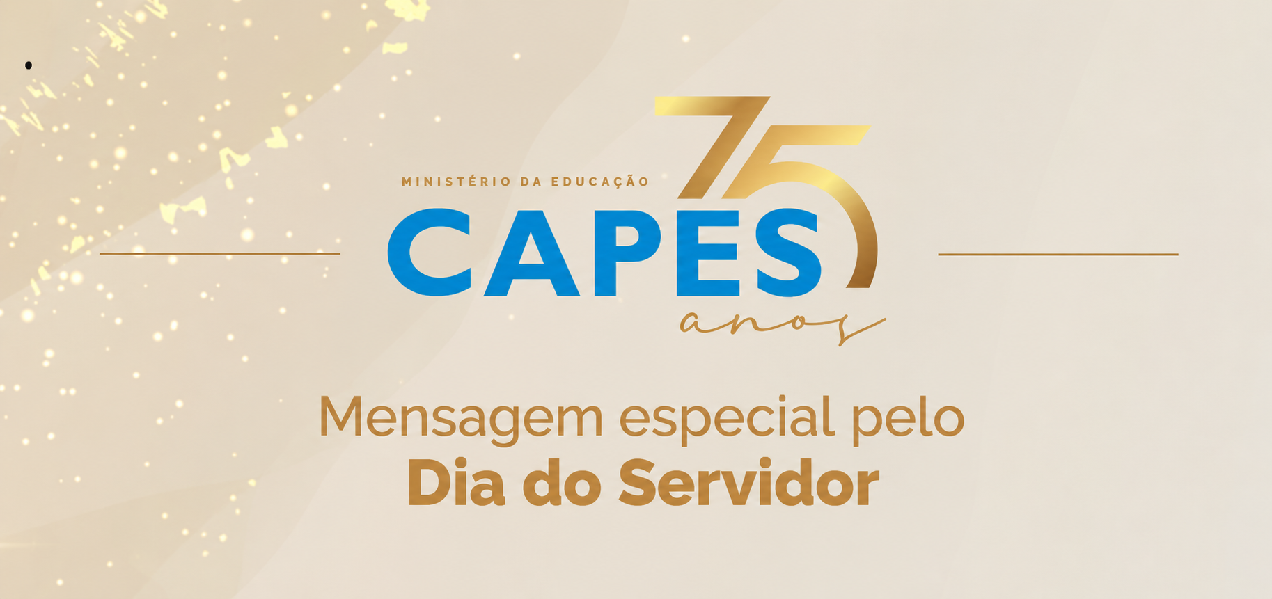 Mensagem especial pelo Dia do Servidor Público 