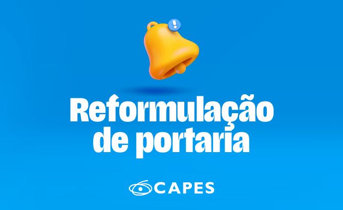 Portaria reformula Comissão Permanente de Governança de Dados da CAPES 
