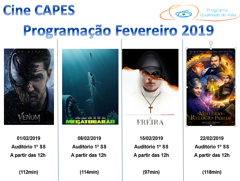 CineCapes fevereiro