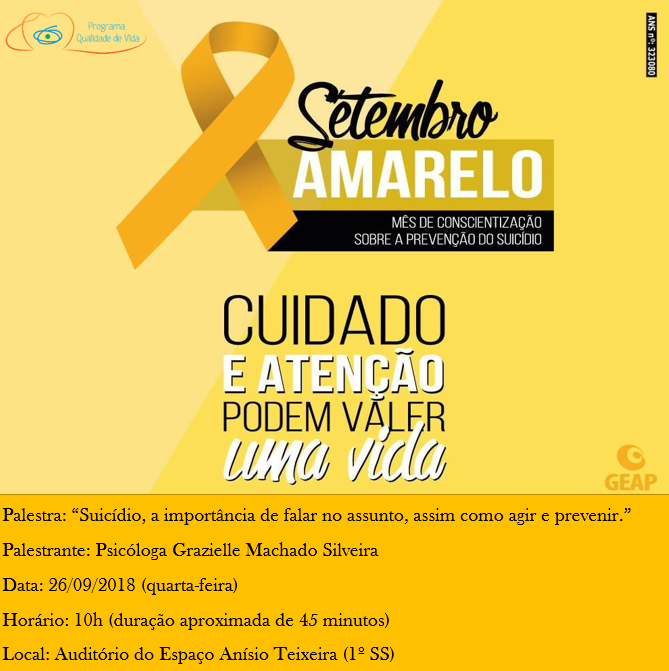 setembro amarelo