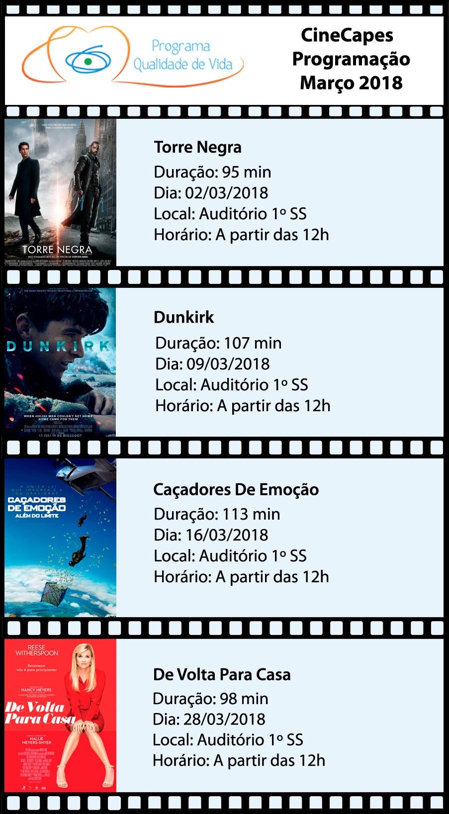 30012018 Programacao CineCapes fevereiro